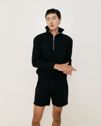 Jude Summer Sweatshorts  Black