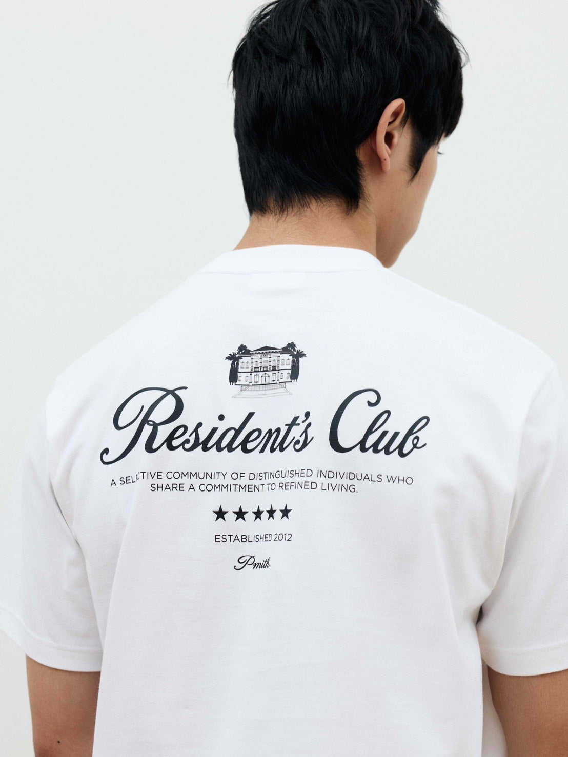 Resident Club T-shirt in White