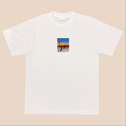 Cotton T-Shirt Landscape Departure