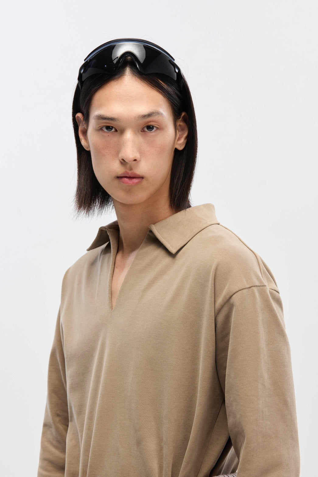 Djon Long Sleeve T-Shirt in Clay