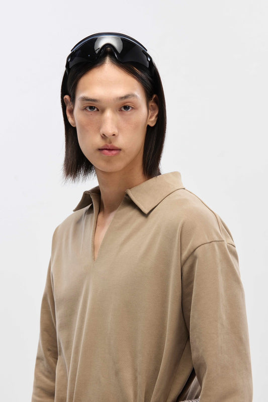 Djon Long Sleeve T-Shirt in Clay