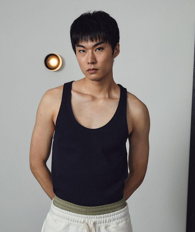 Tago Tank Top - Navy Blue