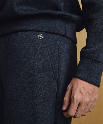 Reese Straight-cut Sweatpants Dark Heather