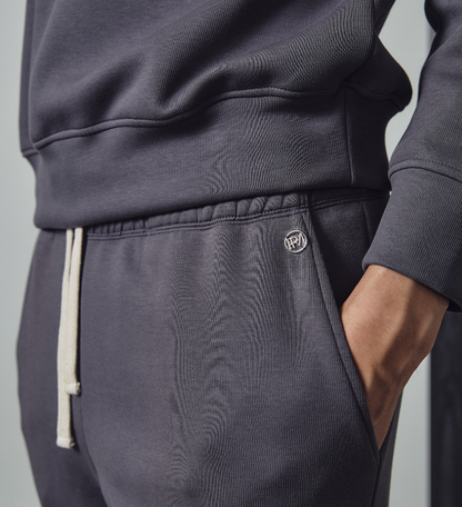 Reese Straight-cut Sweatpants Dust Grey