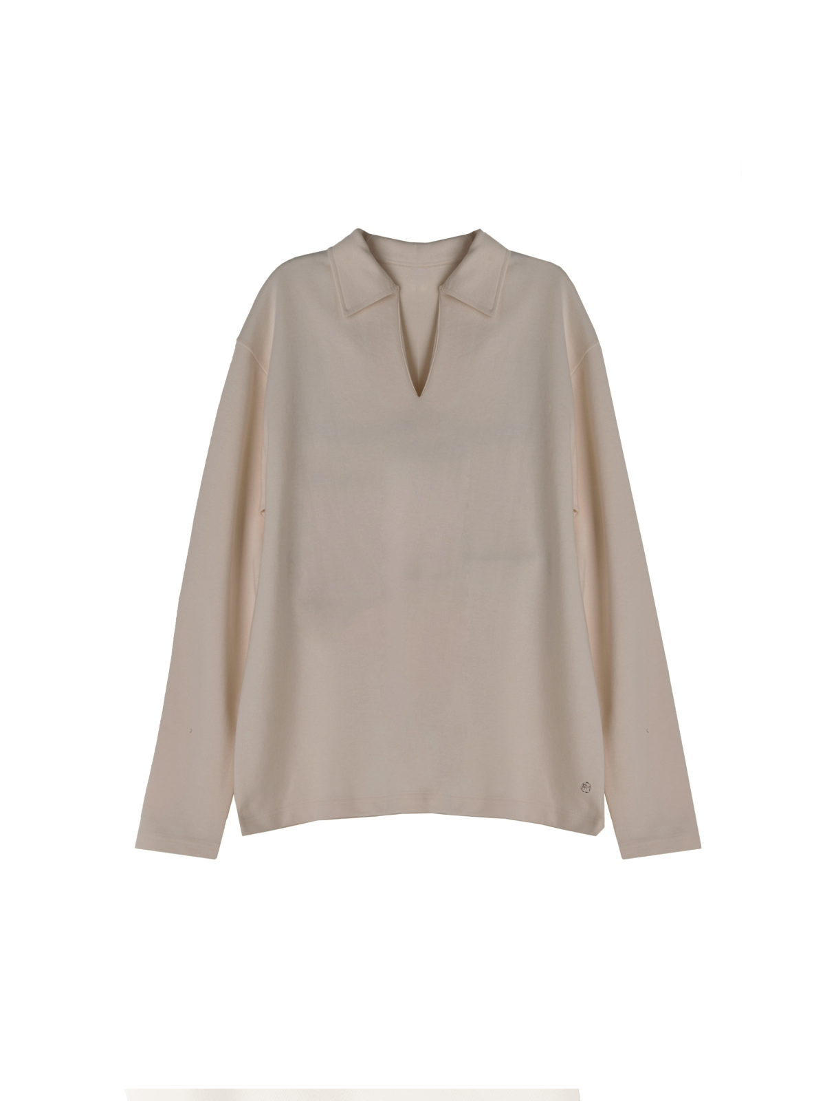 Djon Longsleeve t-shirt Beige