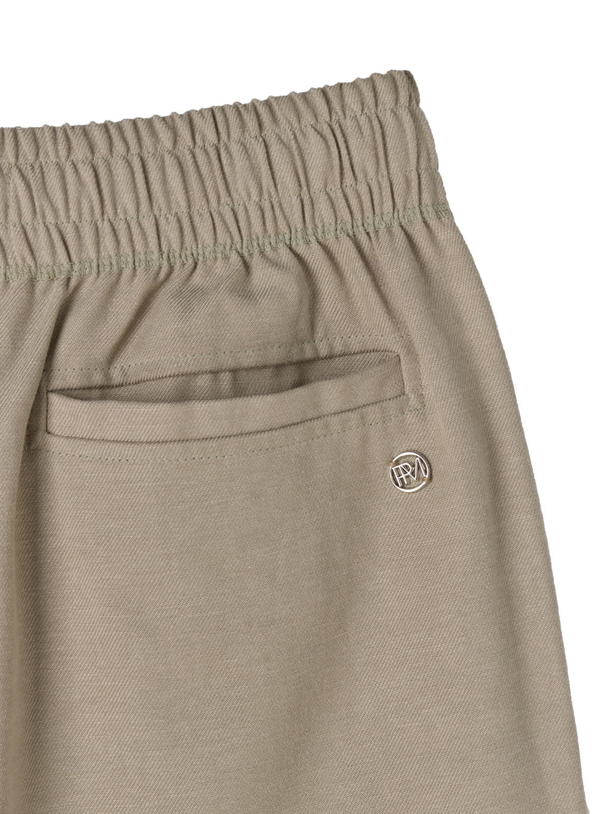 Mael Linen-blend Sweatpants - Moss Green