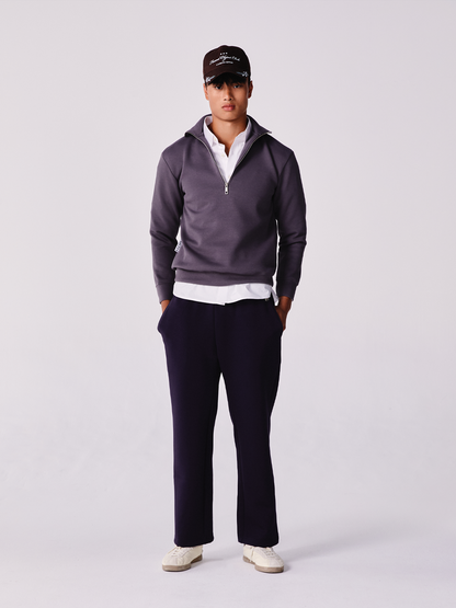 Reid Sweatzip Dust Grey