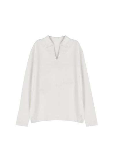 Djon Longsleeve t-shirt Bone