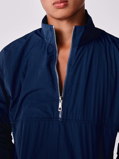 Axis Nylon Sweater - Mineral Blue