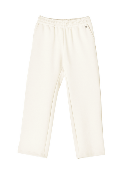 Reese Straight-cut Sweatpants Bone