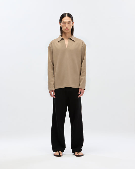 Djon Long Sleeve T-Shirt in Clay