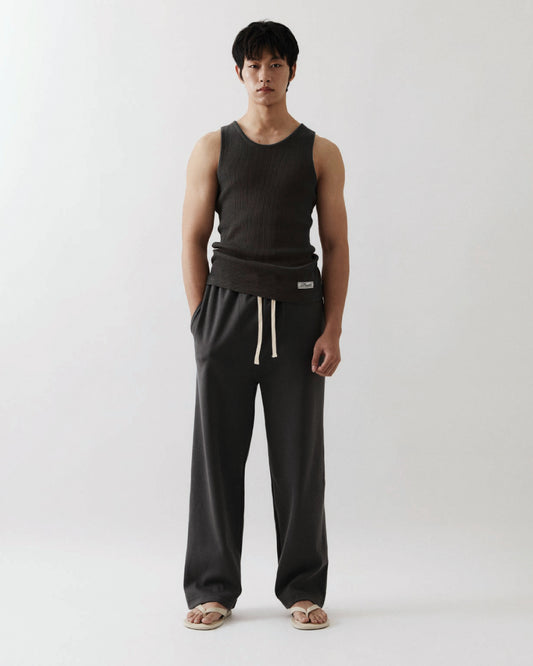 Sloane Knitted Tank Top In Black