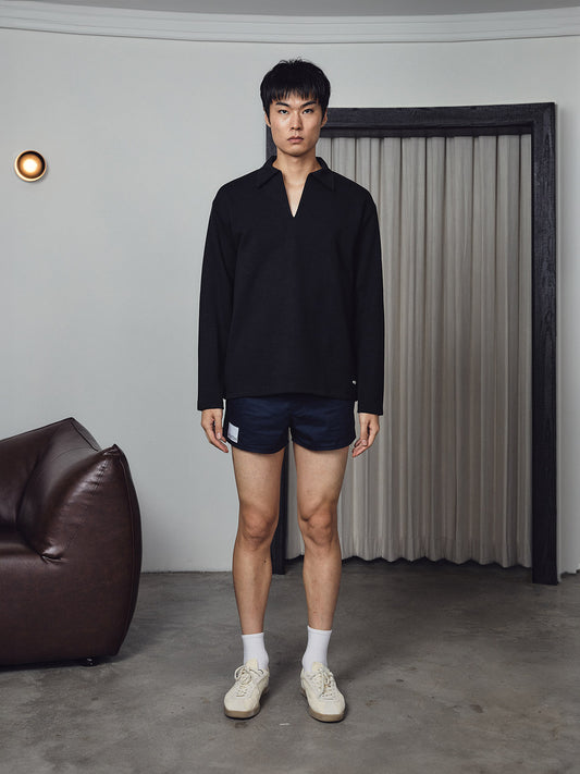 Djon Longsleeve t-shirt Black