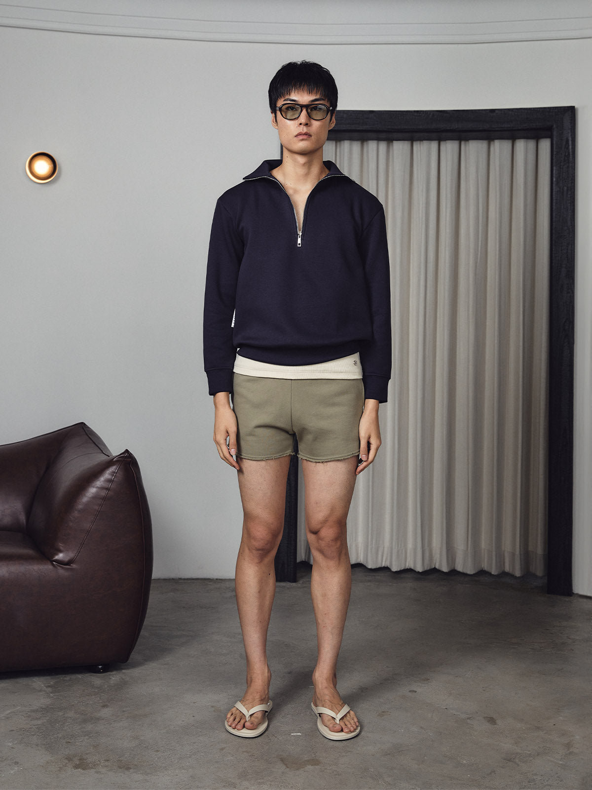 Rem Sweatshorts - Moss Green