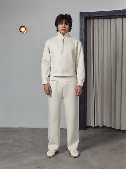 Reese Straight-cut Sweatpants Bone