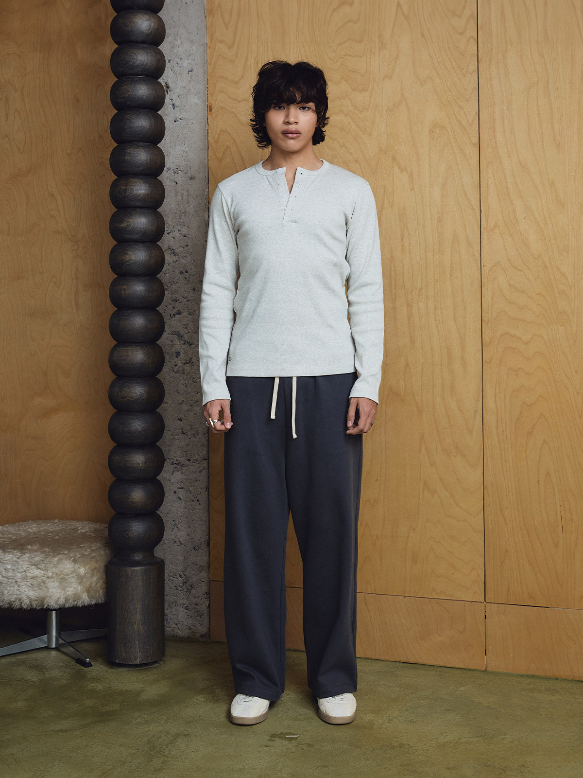 Roen Henley T-Shirt - Sustainble Cotton