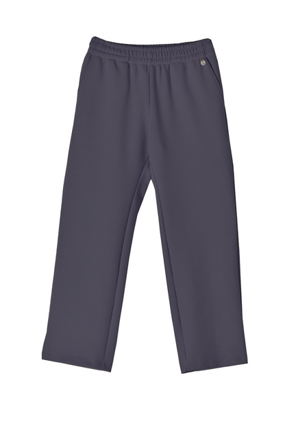 Reese Straight-cut Sweatpants Dust Grey