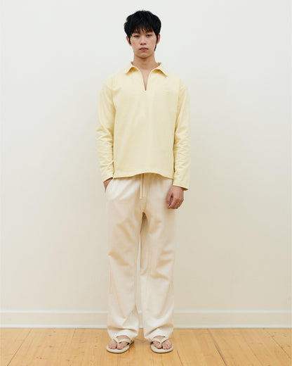 Djon long Sleeve t-shirt in Butter