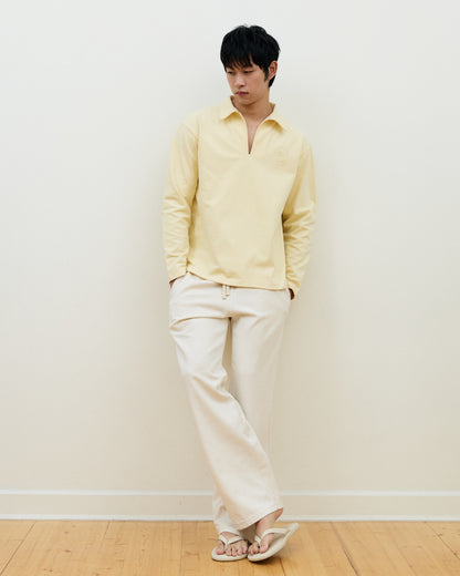 Djon long Sleeve t-shirt in Butter