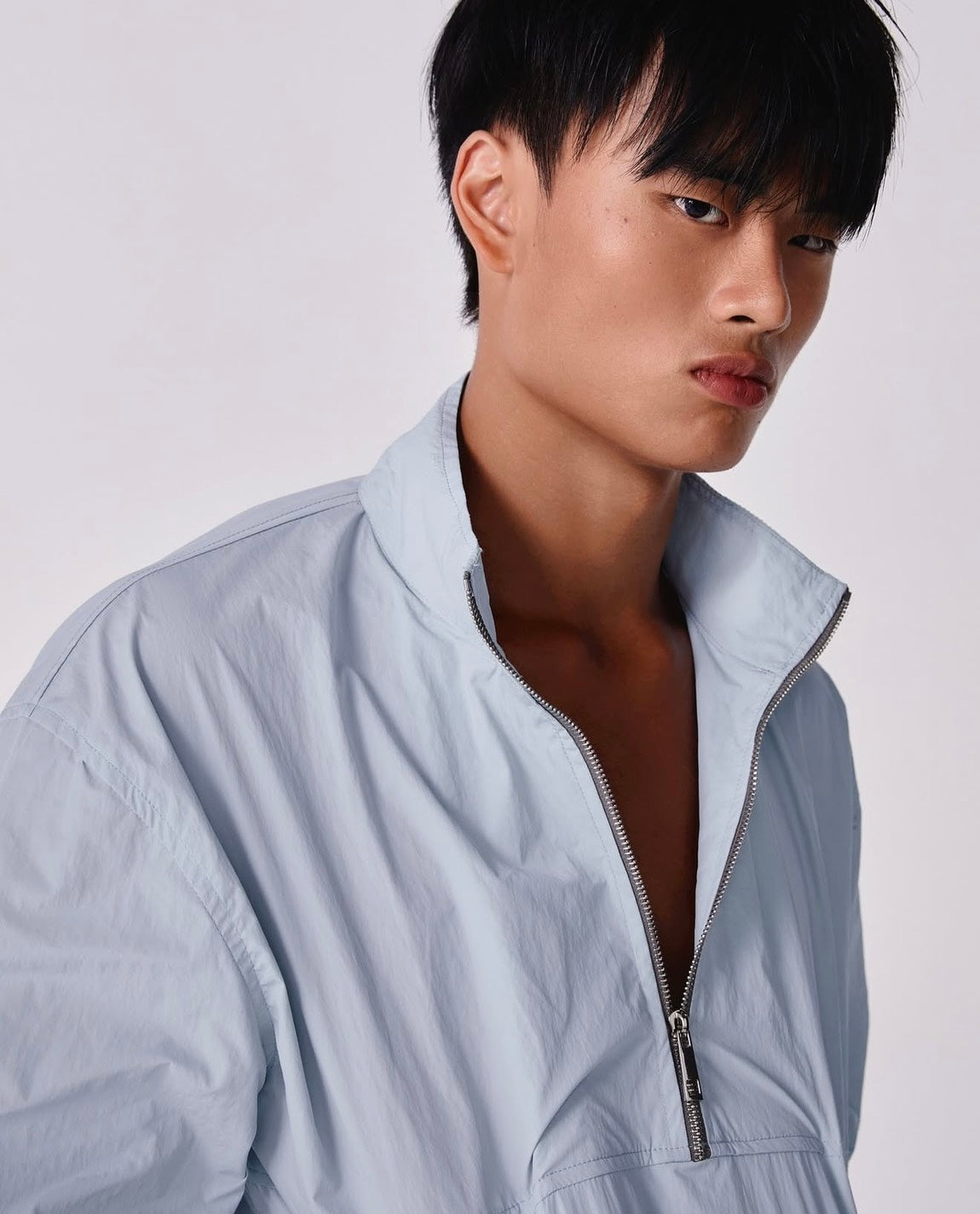 Axis Nylon Sweater Frost Blue