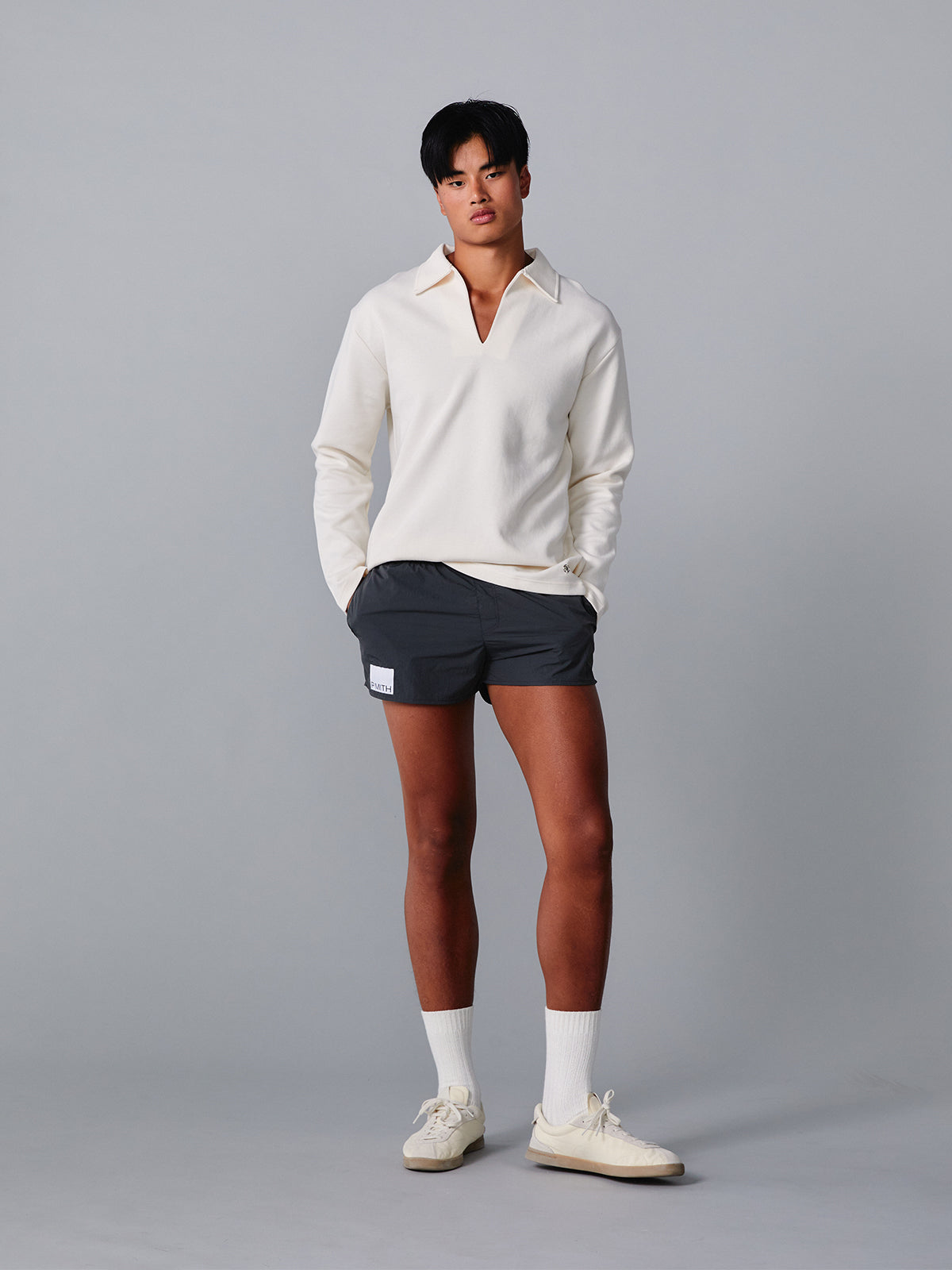 Djon Longsleeve t-shirt Bone