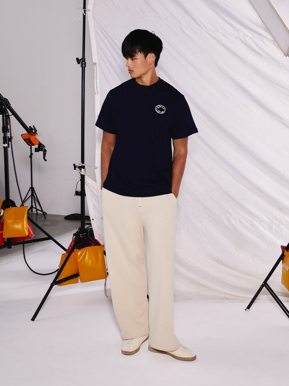 Navy Blue Sip & Sound T-Shirt