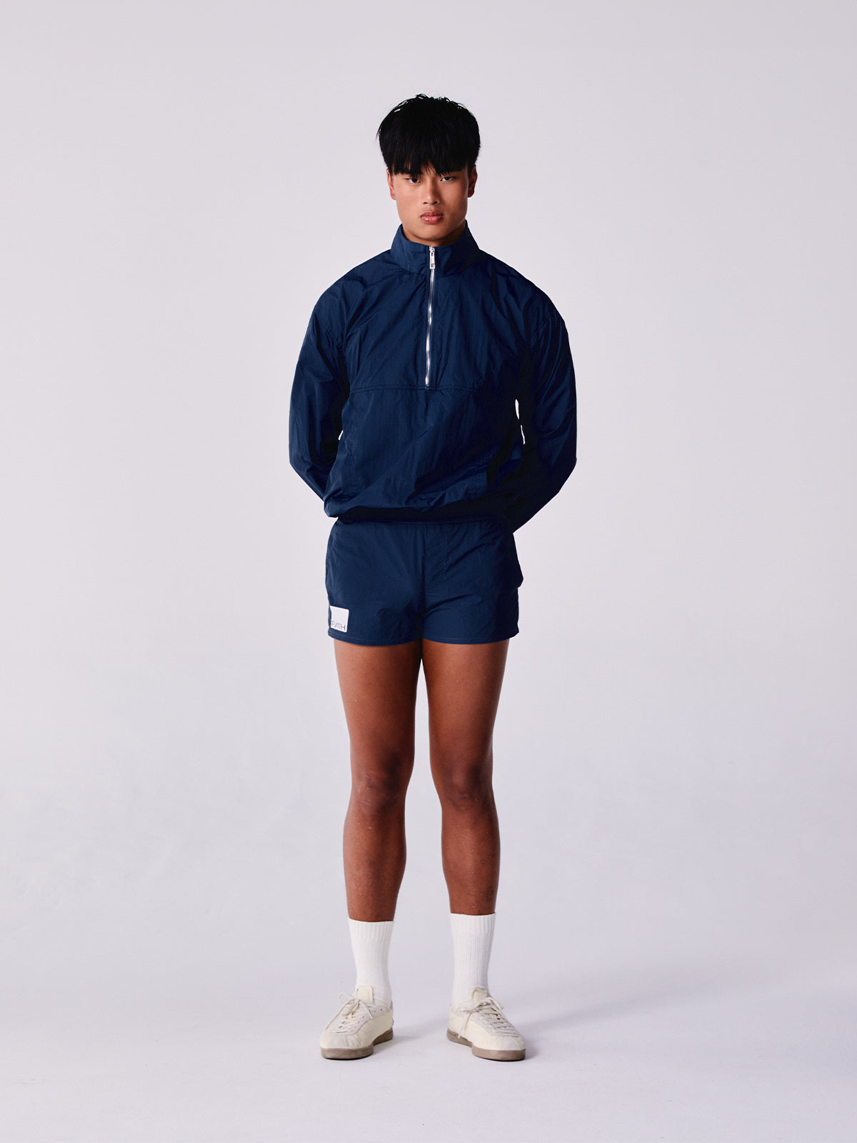 Axis Nylon Sweater - Mineral Blue